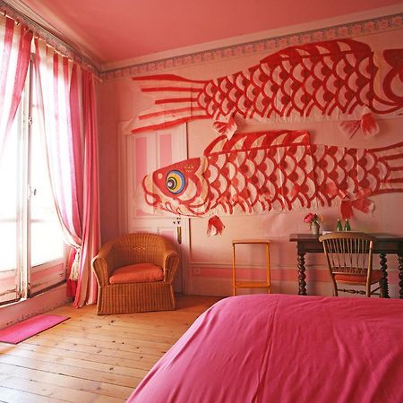 La Villa Louis, La Chambre Rose, Maison D'Hotes Vue Mer, Lion-sur-Mer Eksteriør billede