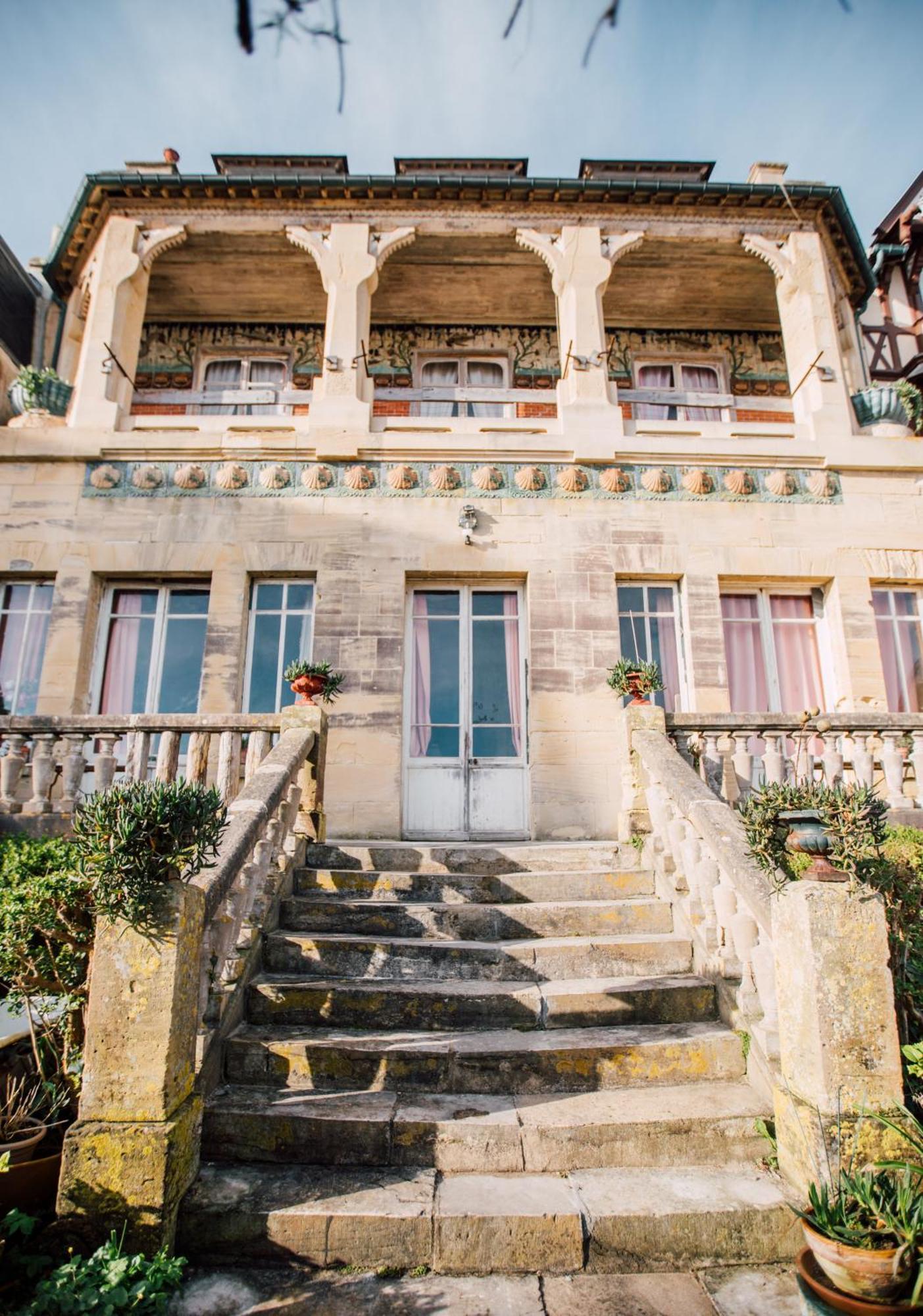 La Villa Louis, La Chambre Rose, Maison D'Hotes Vue Mer, Lion-sur-Mer Eksteriør billede