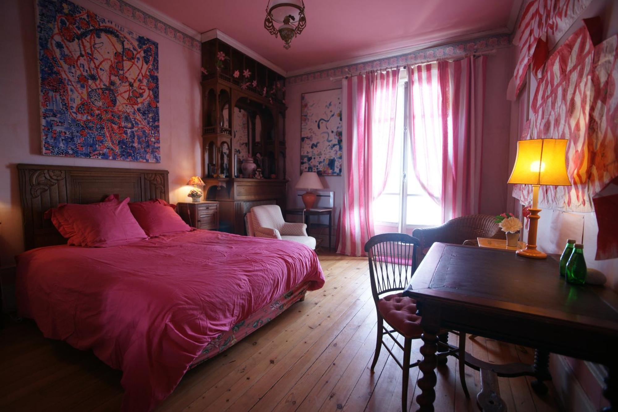 La Villa Louis, La Chambre Rose, Maison D'Hotes Vue Mer, Lion-sur-Mer Eksteriør billede
