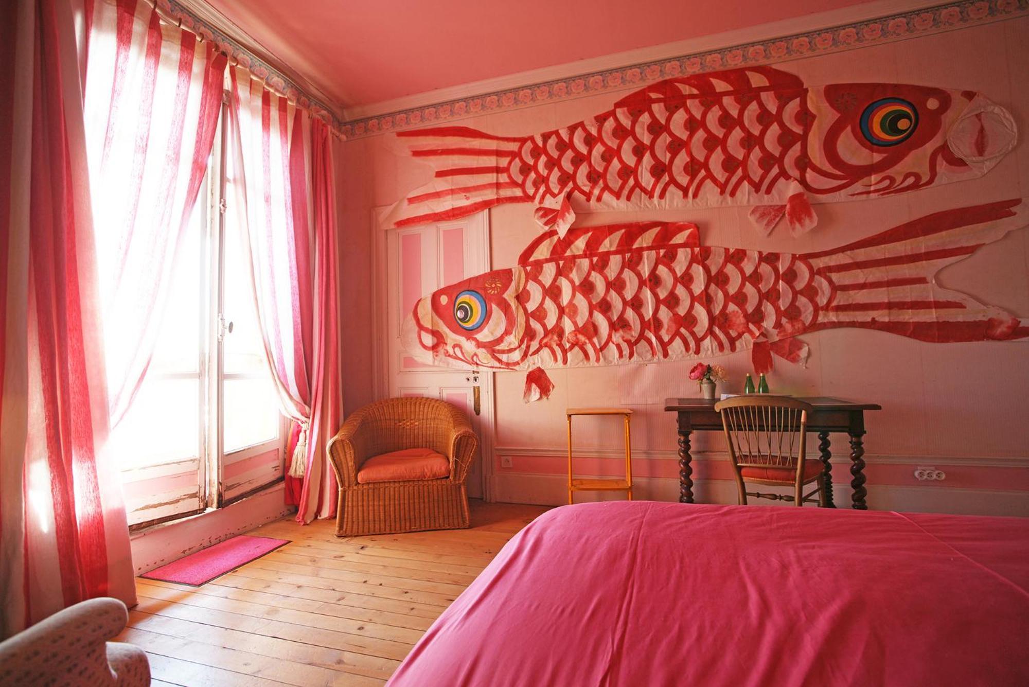 La Villa Louis, La Chambre Rose, Maison D'Hotes Vue Mer, Lion-sur-Mer Eksteriør billede