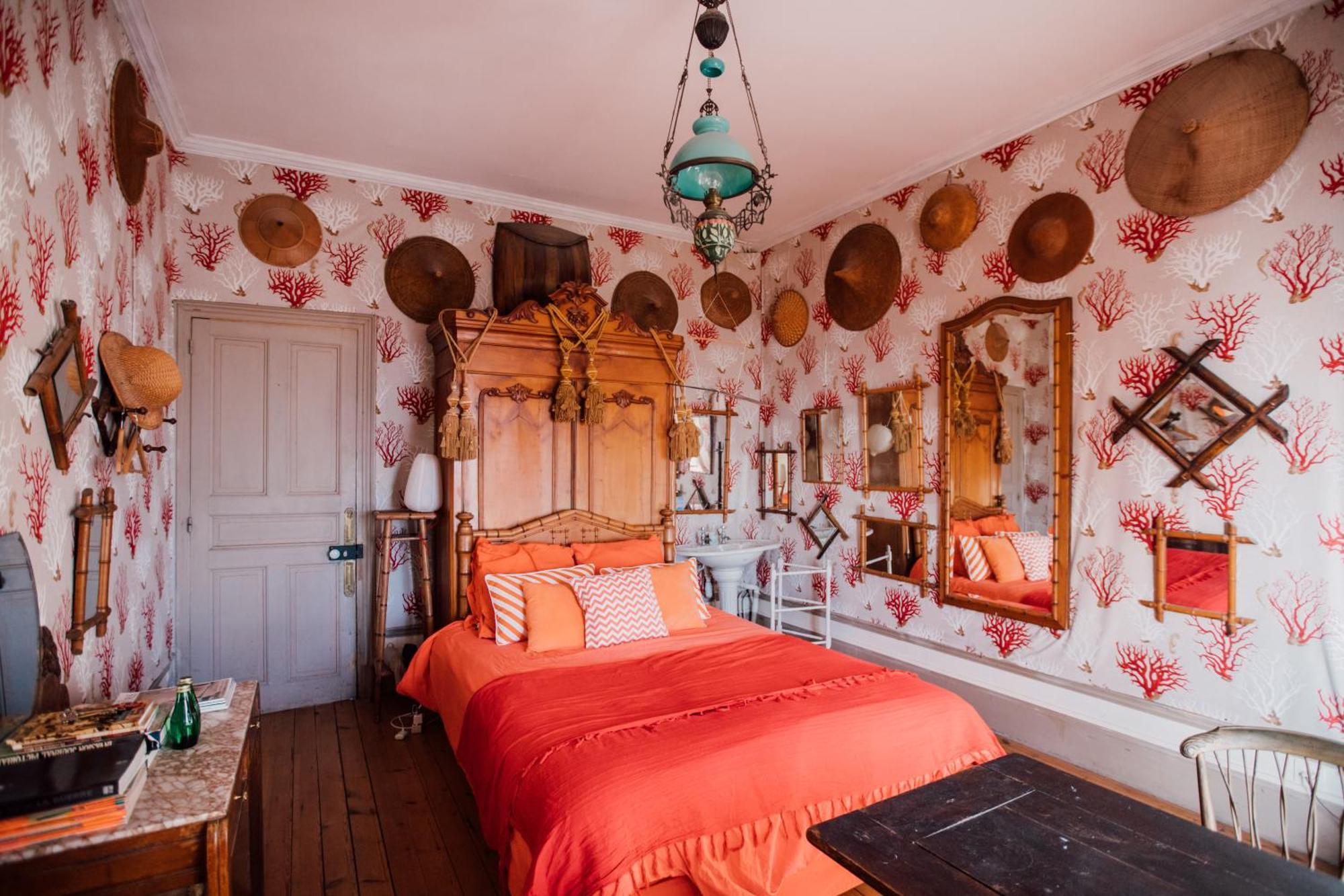 La Villa Louis, La Chambre Rose, Maison D'Hotes Vue Mer, Lion-sur-Mer Eksteriør billede