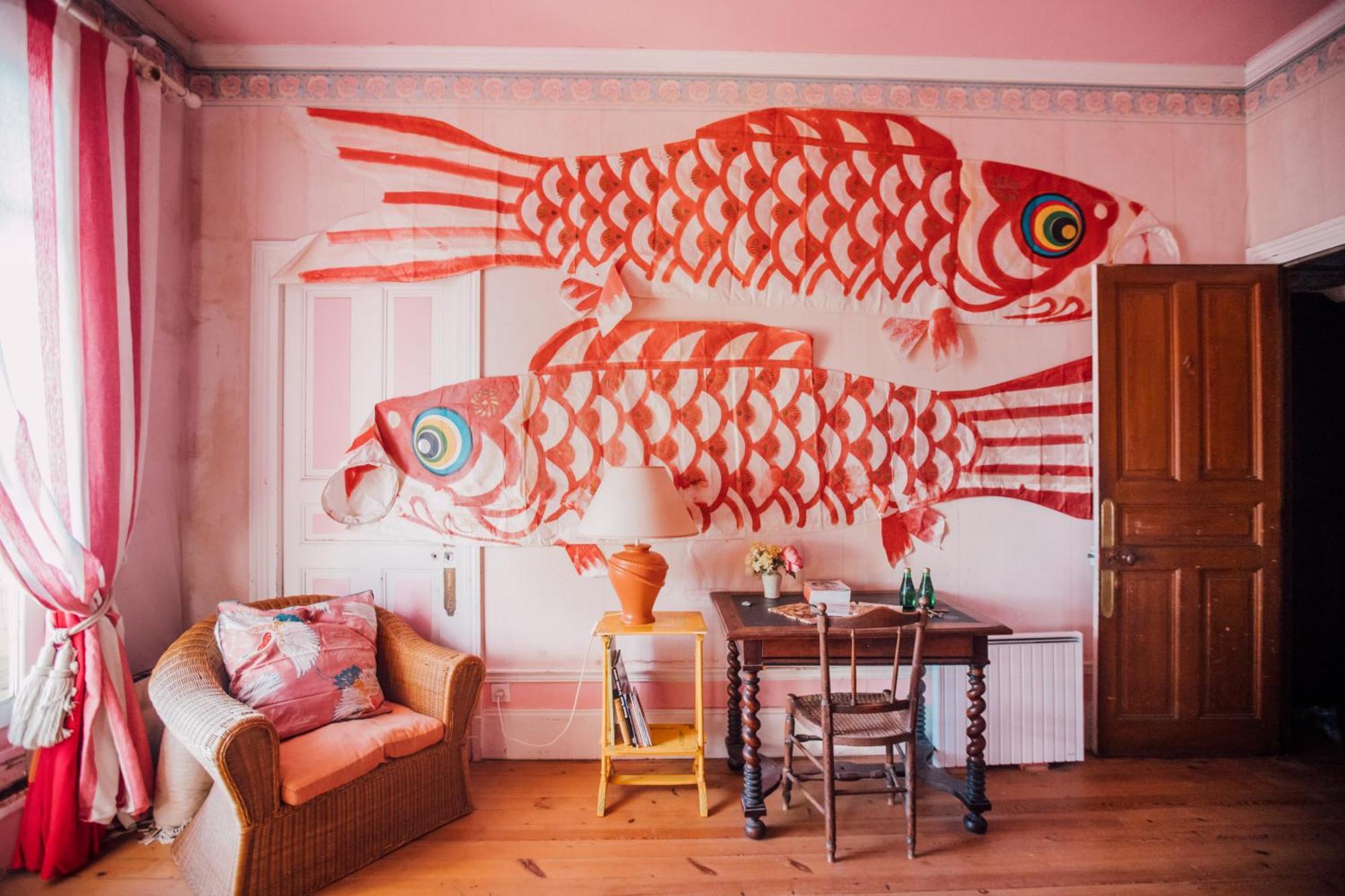 La Villa Louis, La Chambre Rose, Maison D'Hotes Vue Mer, Lion-sur-Mer Eksteriør billede