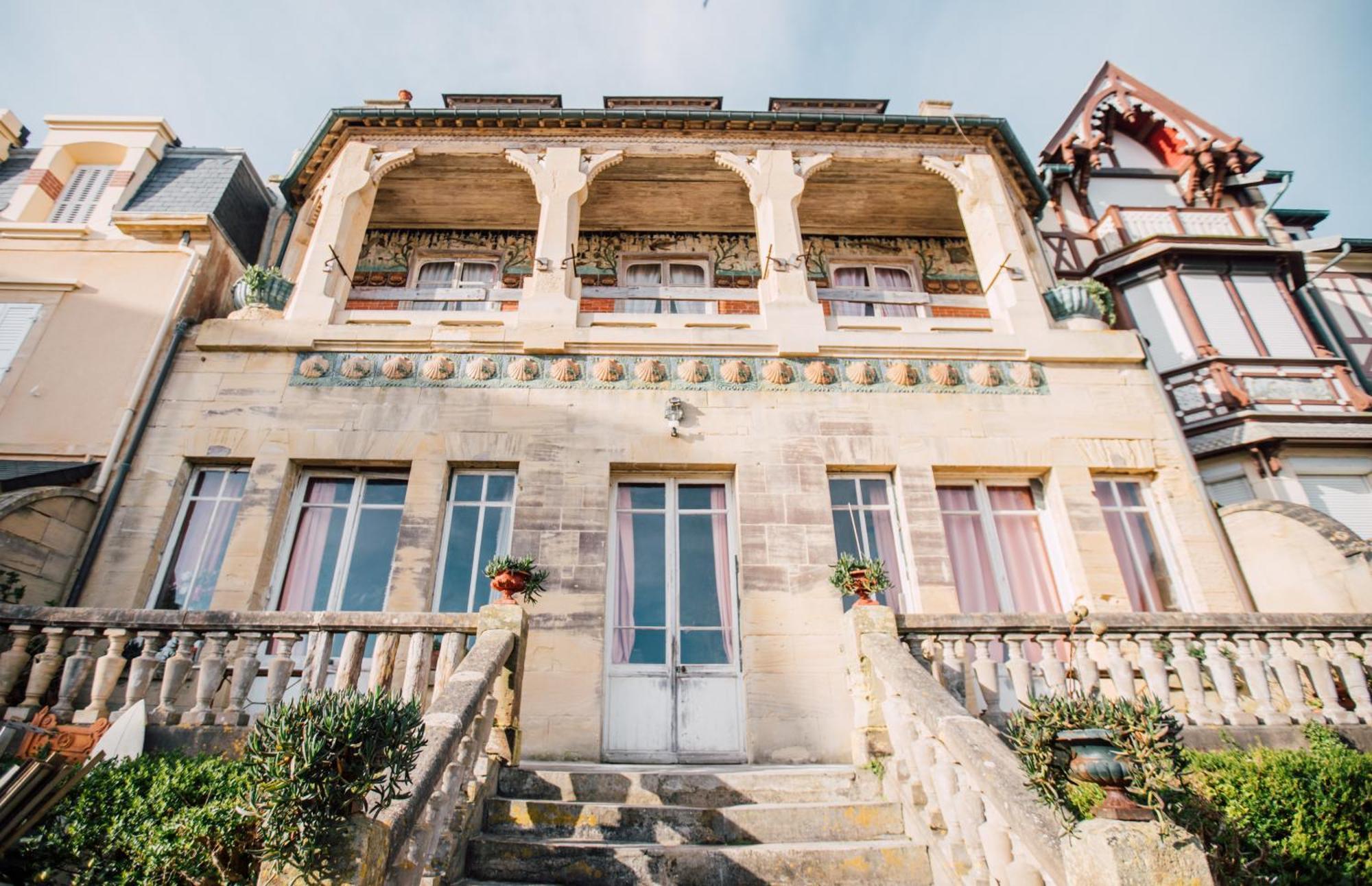 La Villa Louis, La Chambre Rose, Maison D'Hotes Vue Mer, Lion-sur-Mer Eksteriør billede